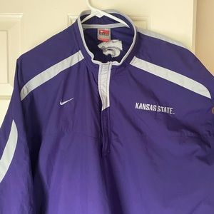 Throwback Nike Kansas State Univ. Windbreaker
